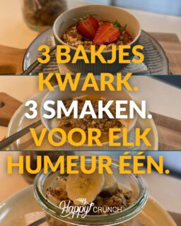 1️⃣ Nog even vasthouden aan de zomer met aardbeien? Helemaal begrijpelijk. 🍓☀️
2️⃣ Of ben jij al klaar voor herfst en appelcompote? Ook goed. 🍏🍂
3️⃣ En dan is er nog banaan. Gewoon omdat deze dagen soms gewoon energie vragen. 🍌💪

Alle drie met een flinke schep Happy Crunch granola en een bakje kwark. Want dat maakt elk humeur beter. 🧡

Welke kies jij vandaag? 👇

granola | kwark | aardbeien | appelcompote | banaan

#HappyCrunch #Granola #Kwark #Herfst #GezondOntbijt