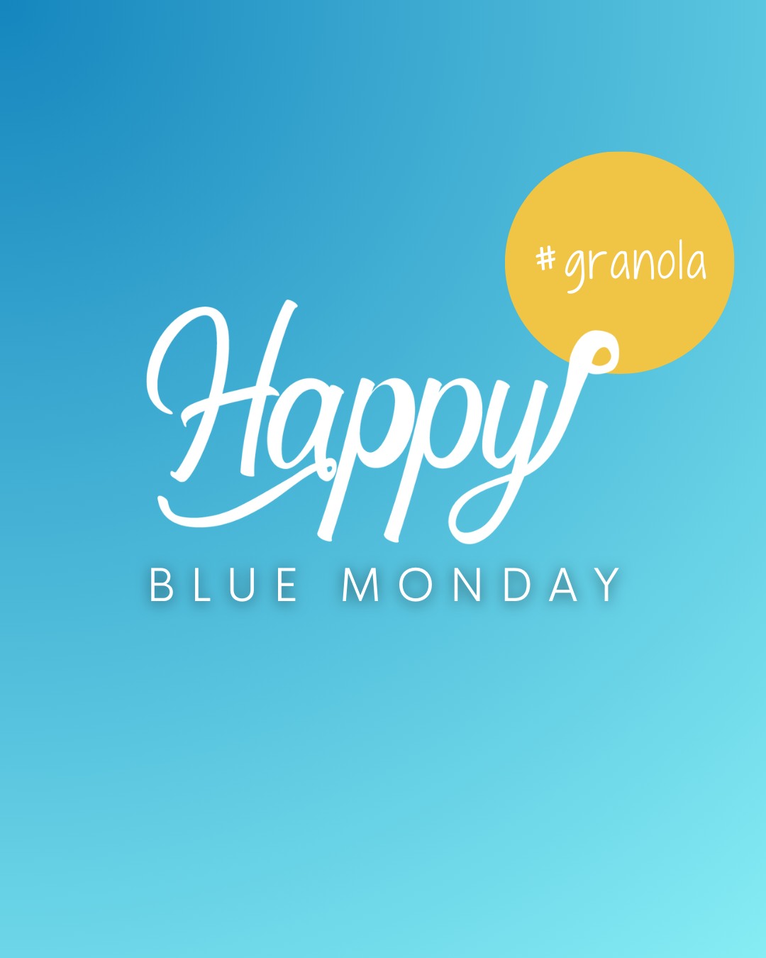 𝗕𝗹𝘂𝗲 𝗠𝗼𝗻𝗱𝗮𝘆? 𝗗𝗮𝗮𝗿 𝗱𝗼𝗲𝗻 𝘄𝗶𝗷 𝗻𝗶𝗲𝘁 𝗮𝗮𝗻 💙 Met een gezonde start van de dag, yoghurt, fruit en Happy Crunch granola, kom je elke dag nét wat makkelijker fluitend door. Een goed ontbijt maakt echt verschil 🥣

Met een abonnementje zit je nooit zonder!

Angelique 👩🏼‍🍳

#bluemonday #happycrunch #gezondbegin #positivestart #granolaontbijt